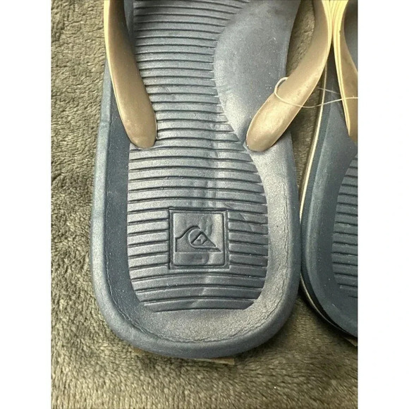 Quiksilver Haleiwa Men's Flip Flops Bwt Sandal Size 8 - Picture 9 of 16